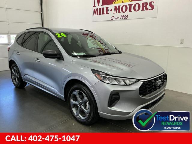 Silver 2024 Ford Escape SUV / Crossover All-Wheel Drive 8-Speed Automatic