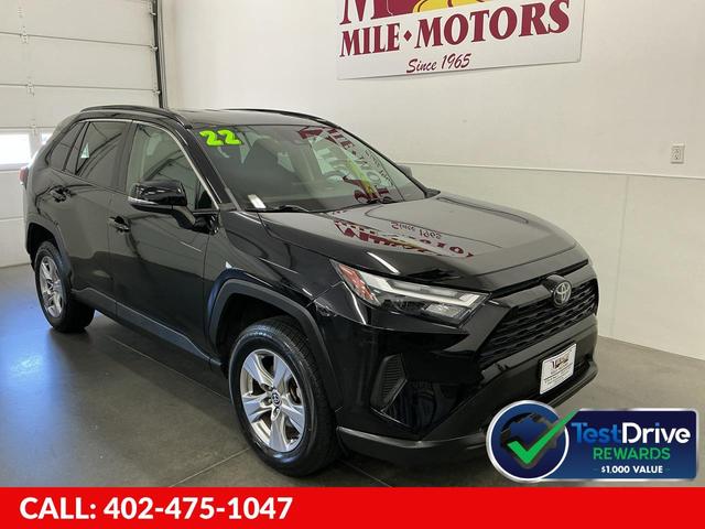 Black 2022 Toyota RAV4 SUV / Crossover All-Wheel Drive 8-Speed Automatic