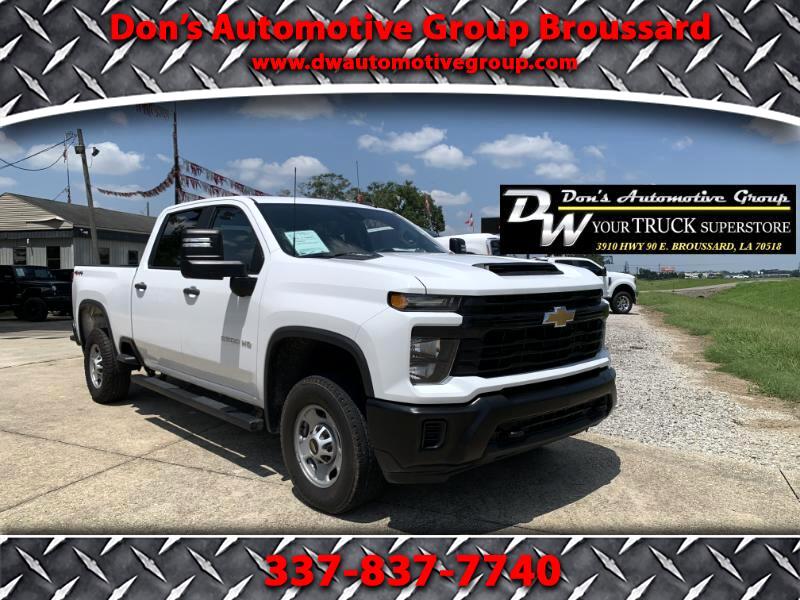 2024 Chevrolet Silverado 2500HD Work Truck Crew Cab Short Box 4WD