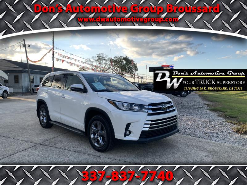 2019 Toyota Highlander Limited FWD V6
