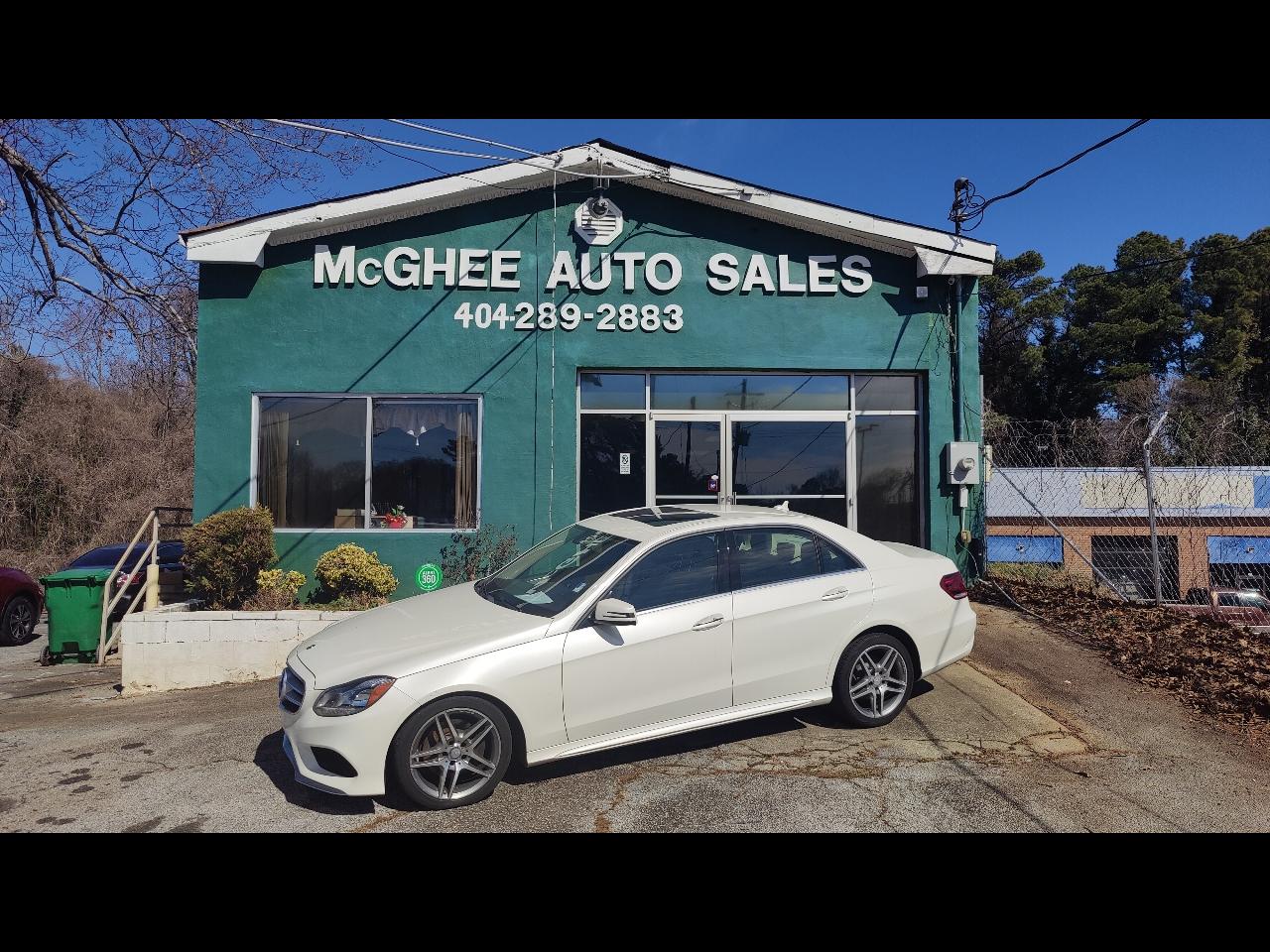 2014 Mercedes-Benz E-Class E350 4MATIC Sedan