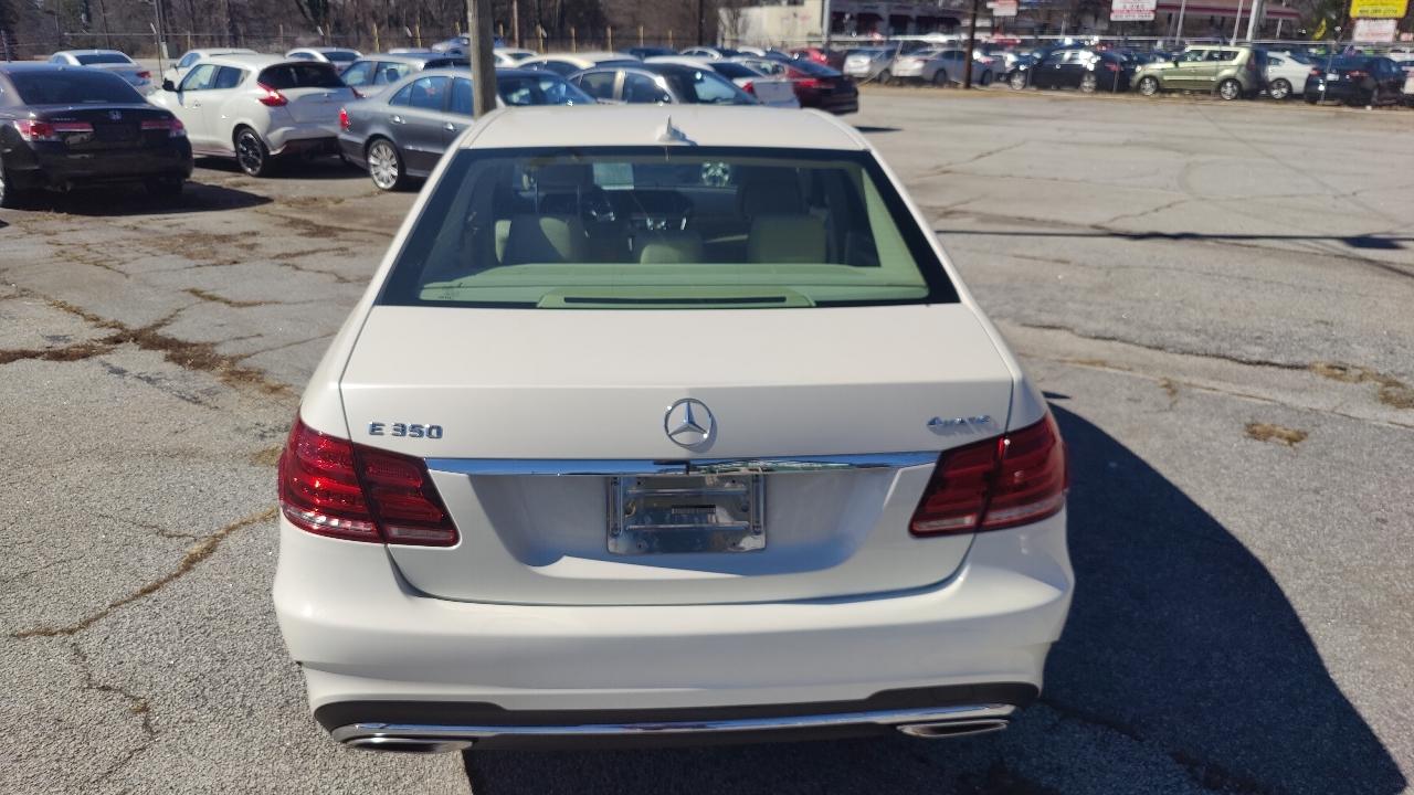 Mercedes-Benz E-Class E350 4MATIC Sedan 2014