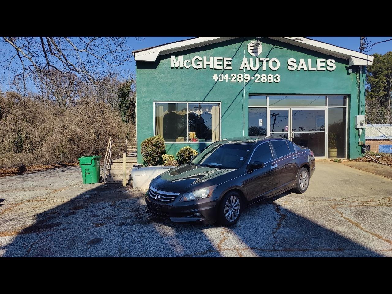 2012 Honda Accord EX-L V6 Sedan AT
