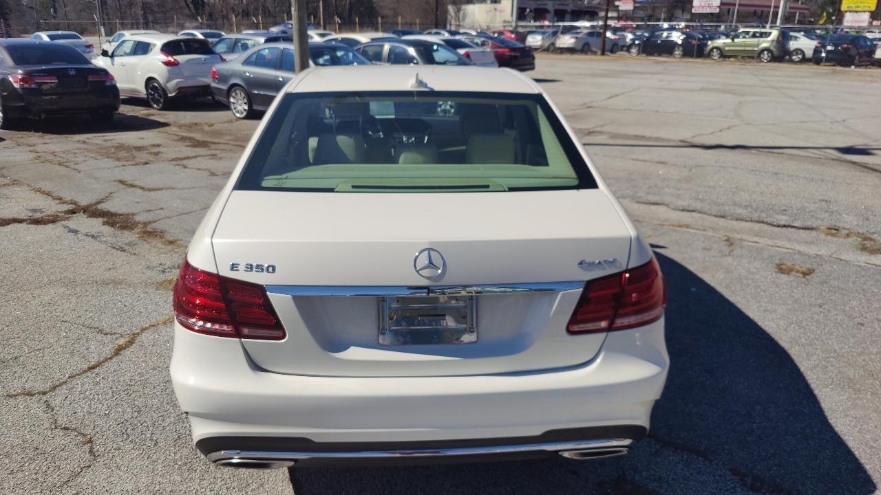 Mercedes-Benz E-Class E350 4MATIC Sedan 2014