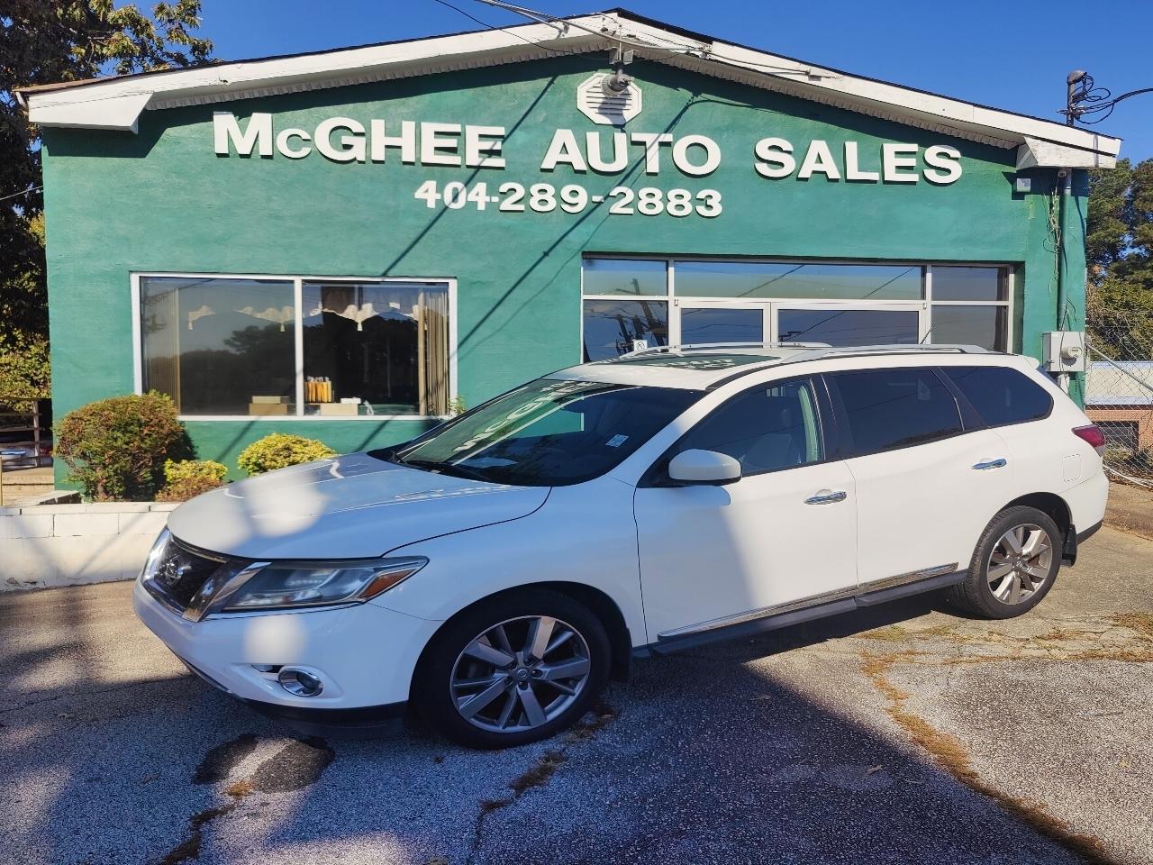 Nissan Pathfinder Platinum 4WD 2013