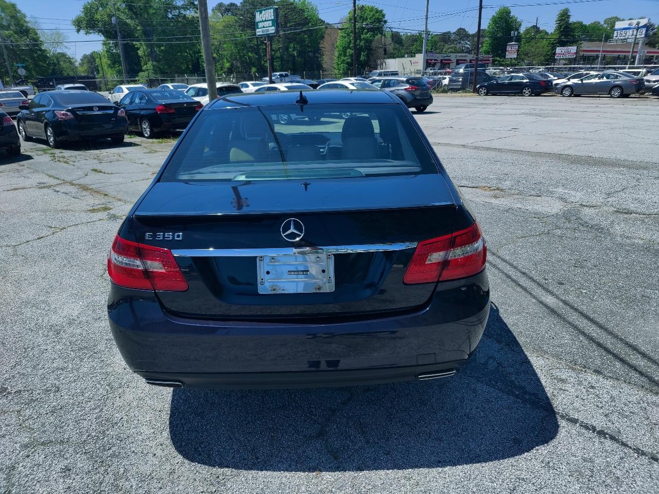 Mercedes-Benz E-Class E350 Sedan 2013