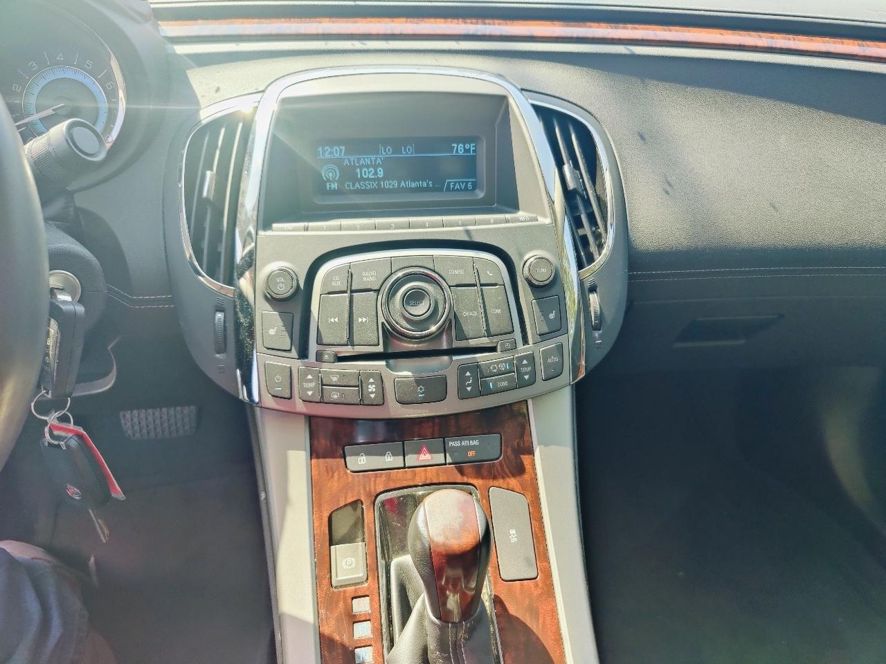 Buick LaCrosse Leather Package 2012