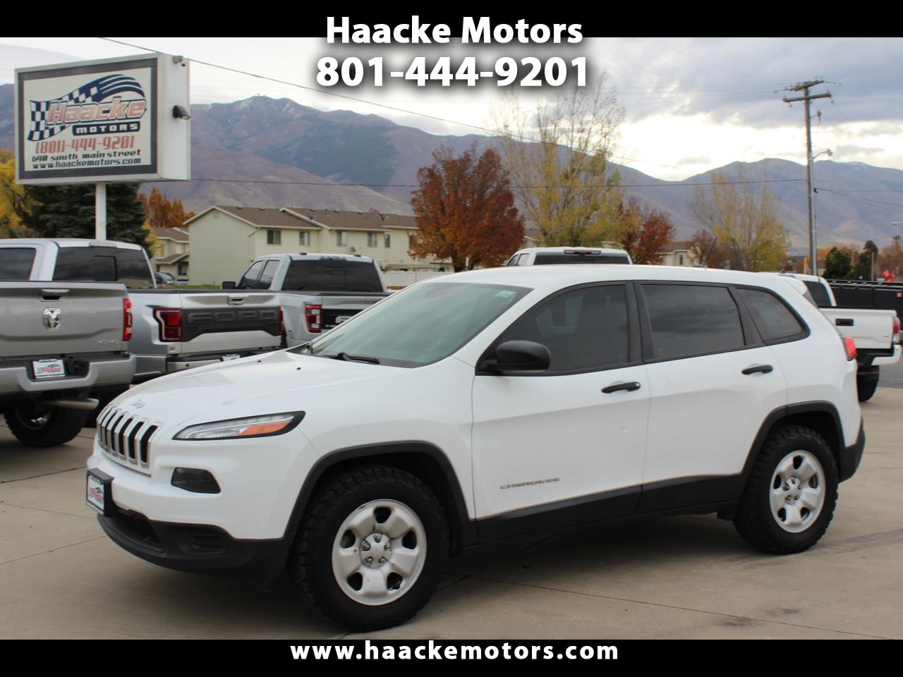 2017 Jeep Cherokee SPORT 4WD