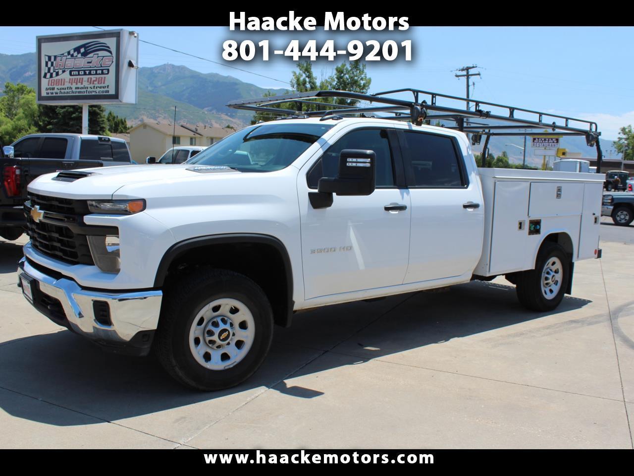 2024 Chevrolet Silverado 3500HD 4WD CREW CAB 172" WORK TR