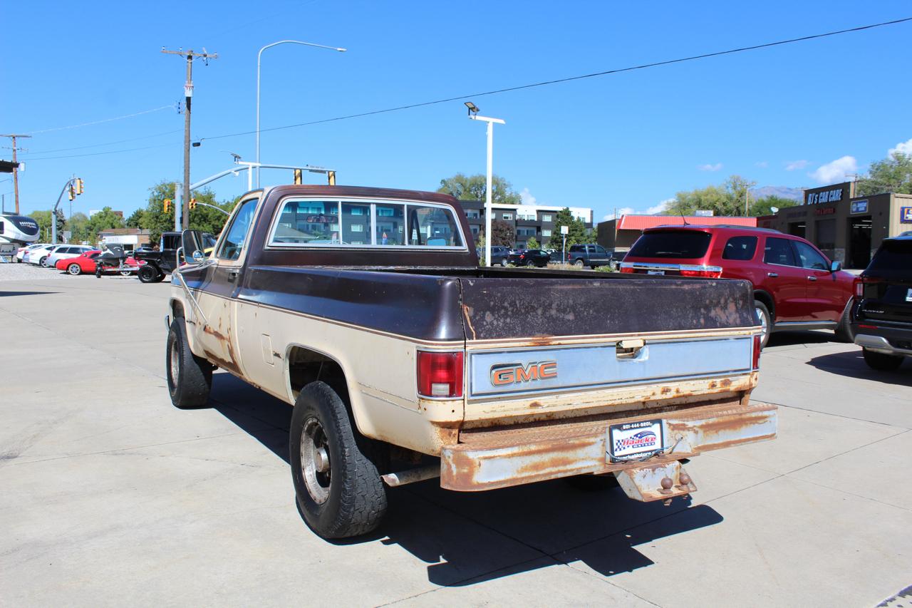 GMC C/K 2500 Regular Cab 4WD 1985