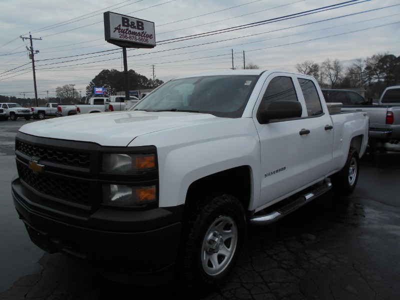 Used 2015 Chevrolet Silverado 1500 Work Truck Double Cab 4WD for Sale