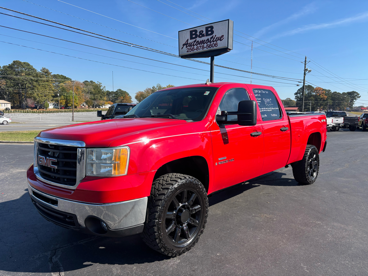 2009 GMC Sierra 2500HD 4WD Crew Cab 153" SLE