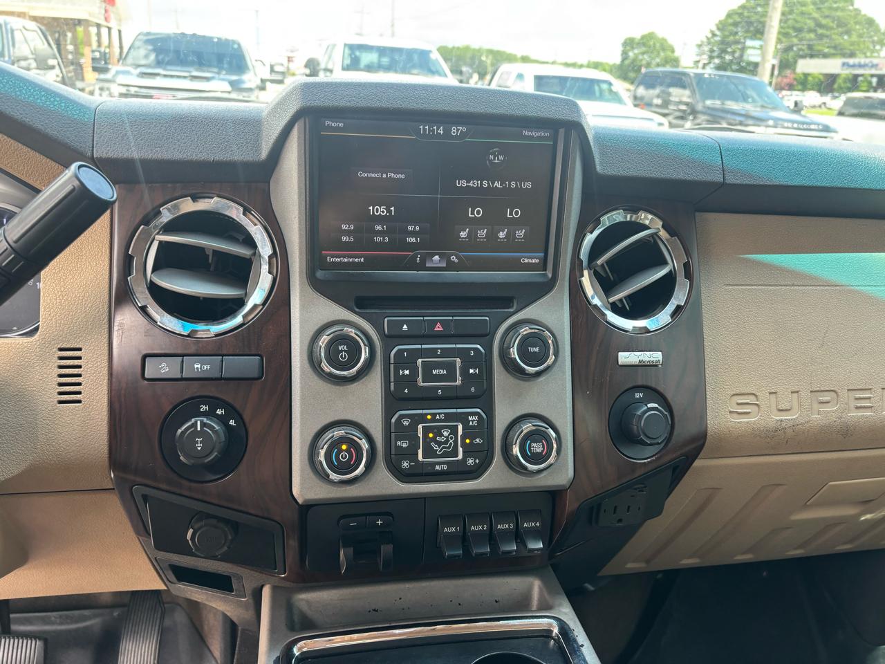 Ford Super Duty F-250 SRW 4WD Crew Cab 156" King Ranch 2013