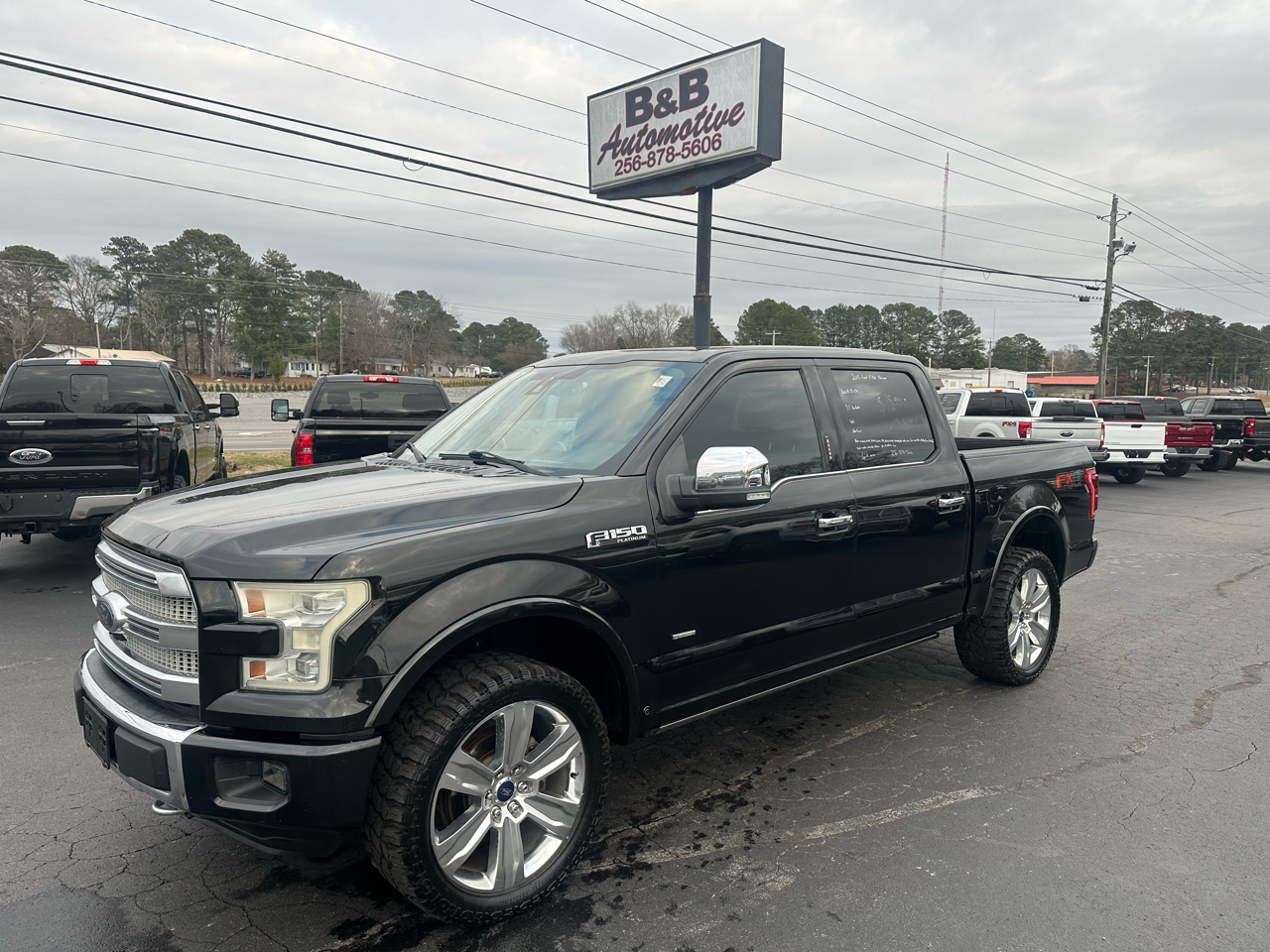 2015 Ford F-150 4WD SuperCrew 145" Platinum