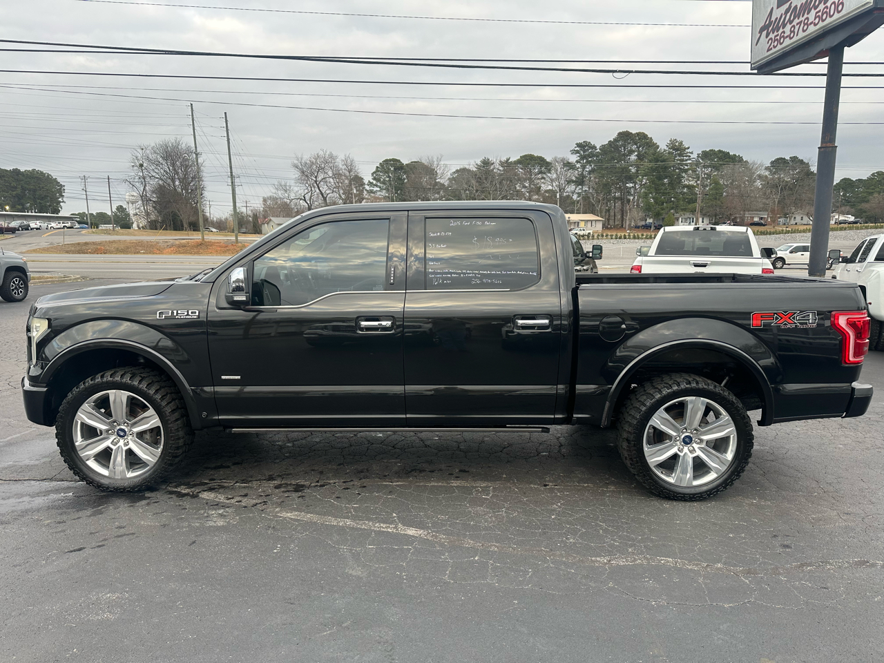 Ford F-150 4WD SuperCrew 145" Platinum 2015