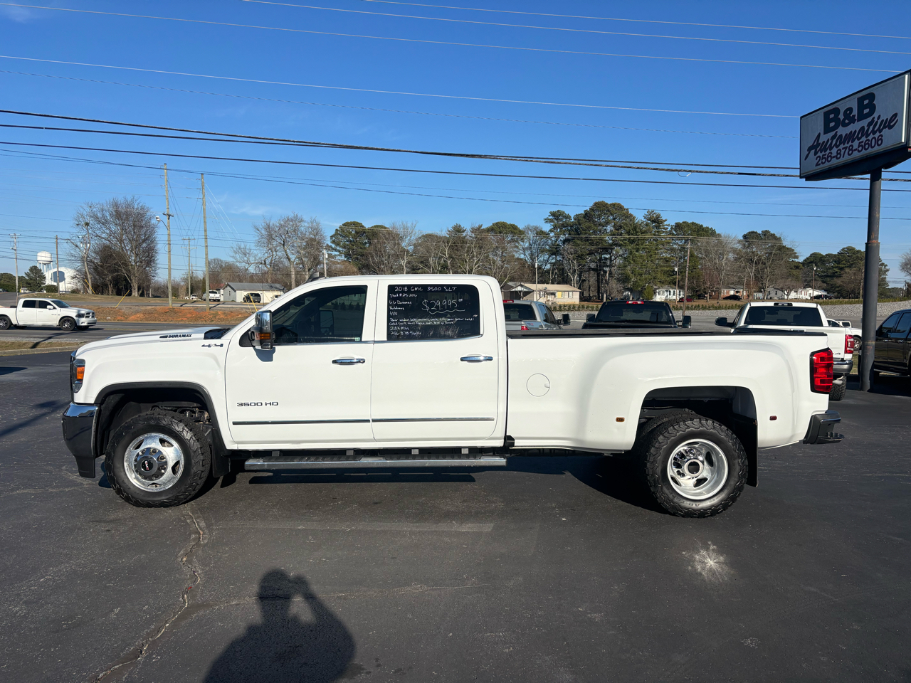 GMC Sierra 3500HD 4WD Crew Cab 167.7" SLT 2018