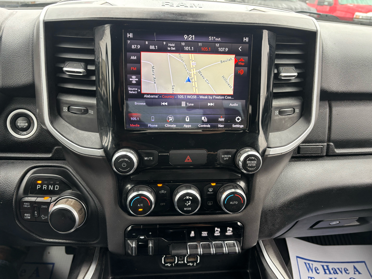 RAM 2500 Lone Star 4x4 Crew Cab 6'4" Box 2020