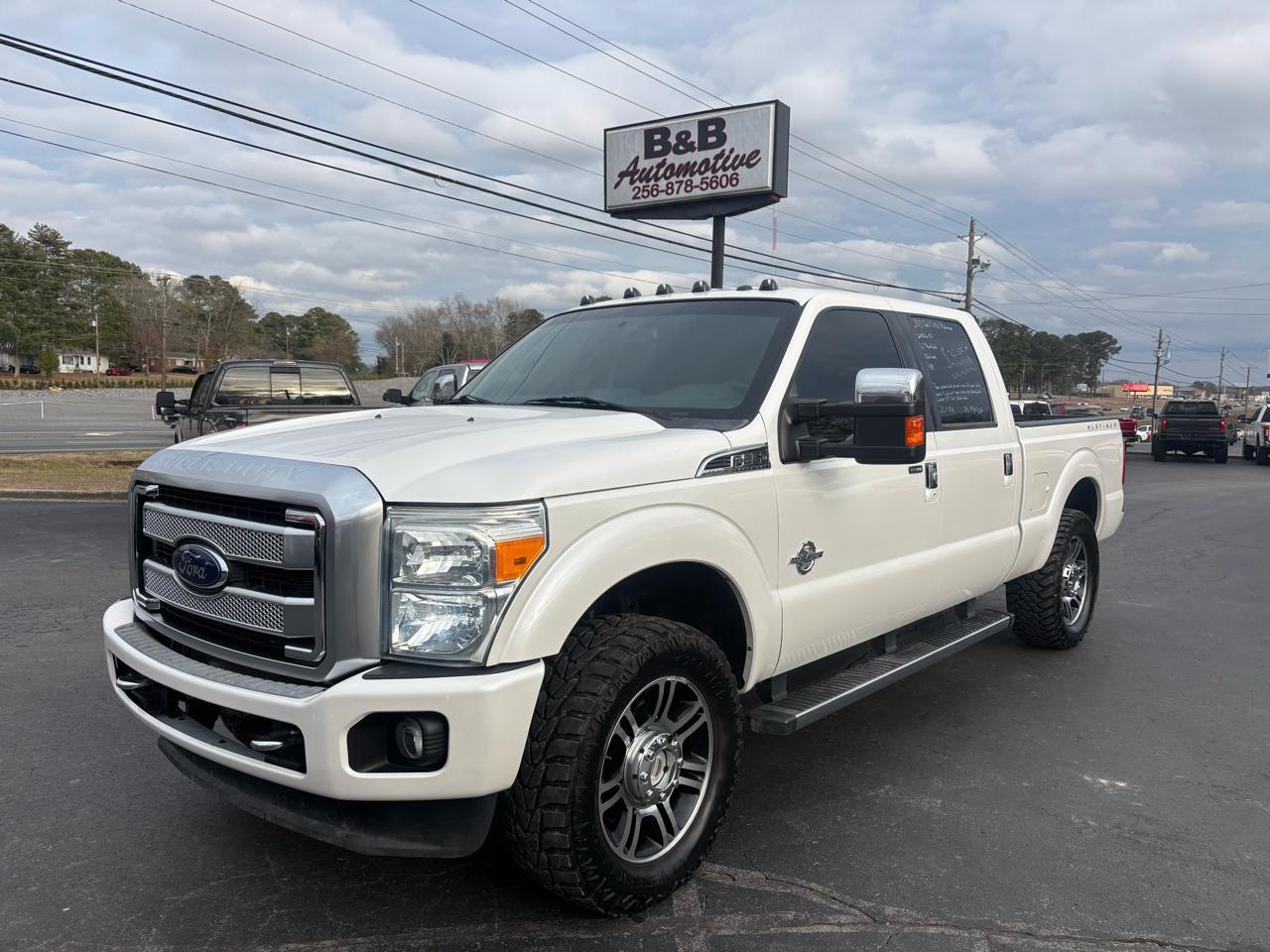 Ford Super Duty F-250 SRW 4WD Crew Cab 156" Platinum 2013