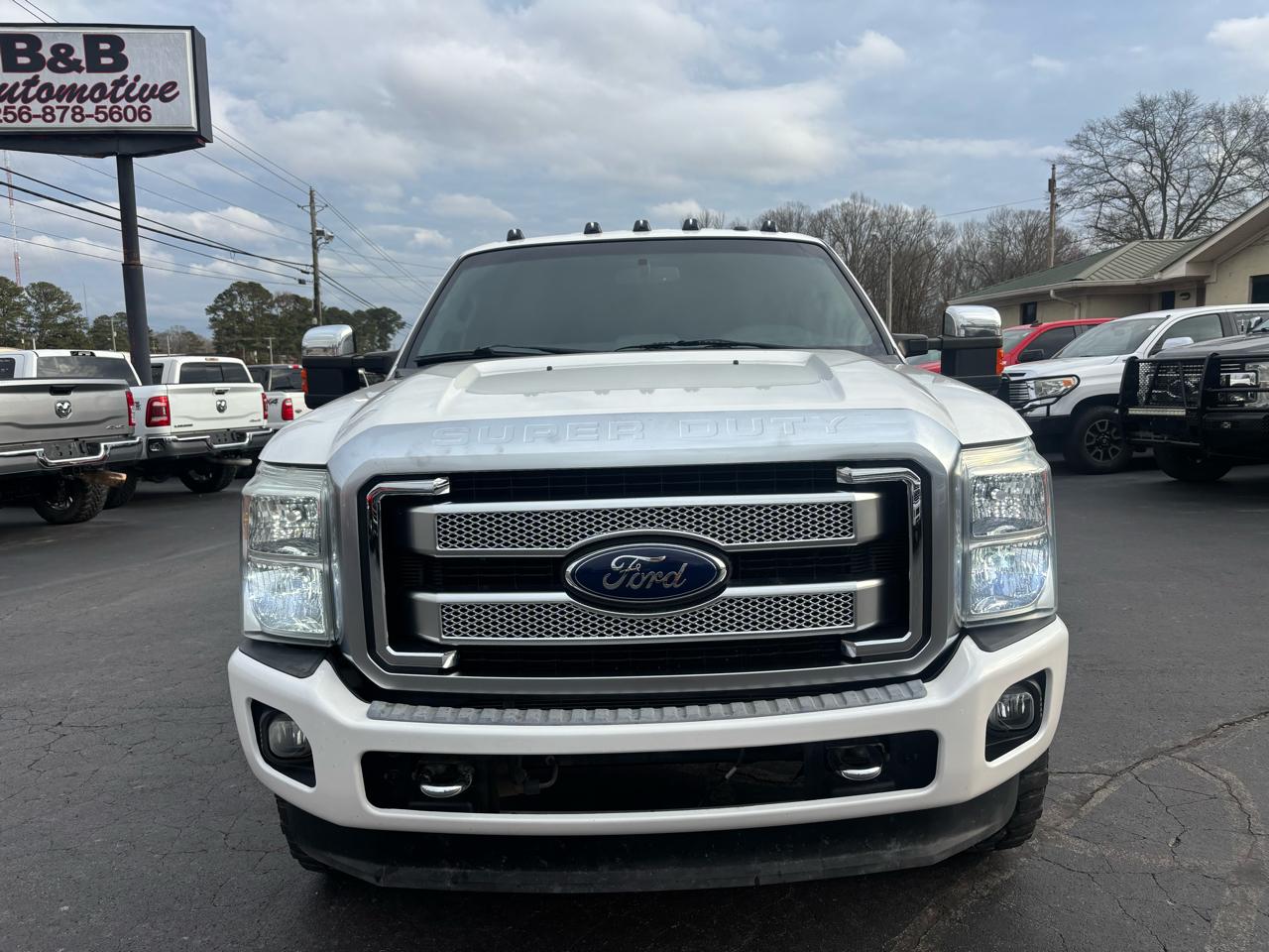 Ford Super Duty F-250 SRW 4WD Crew Cab 156" Platinum 2013