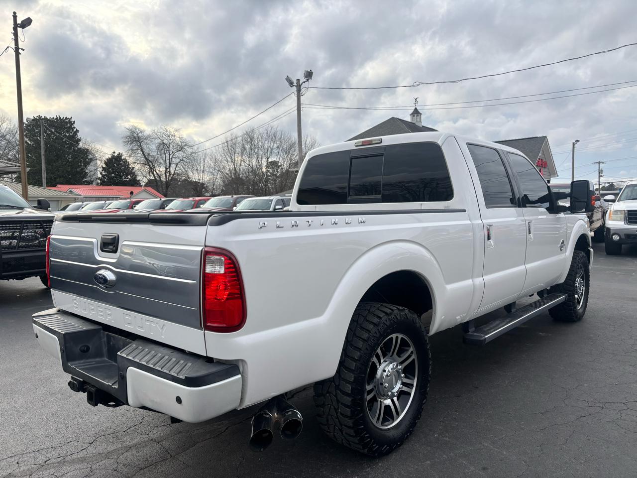 Ford Super Duty F-250 SRW 4WD Crew Cab 156" Platinum 2013