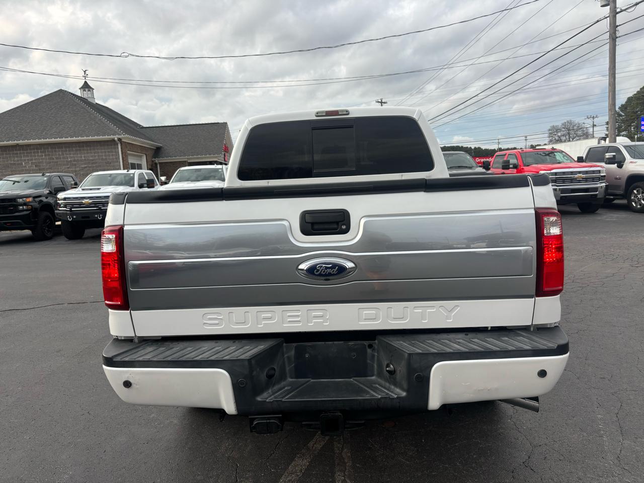Ford Super Duty F-250 SRW 4WD Crew Cab 156" Platinum 2013