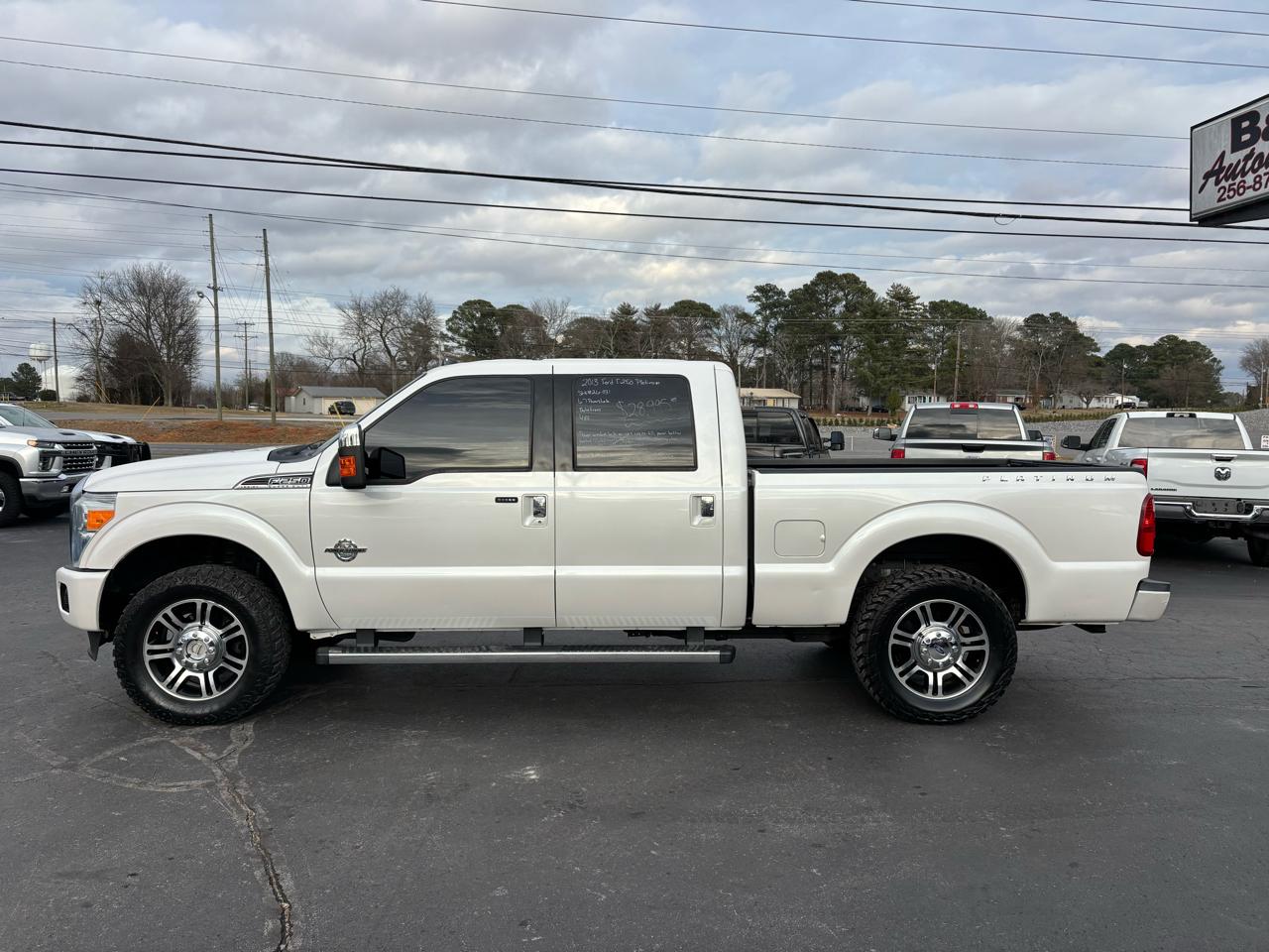 Ford Super Duty F-250 SRW 4WD Crew Cab 156" Platinum 2013
