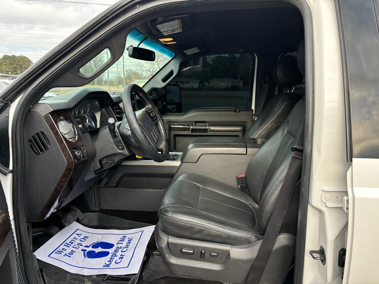 Ford Super Duty F-250 SRW 4WD Crew Cab 156" Platinum 2013