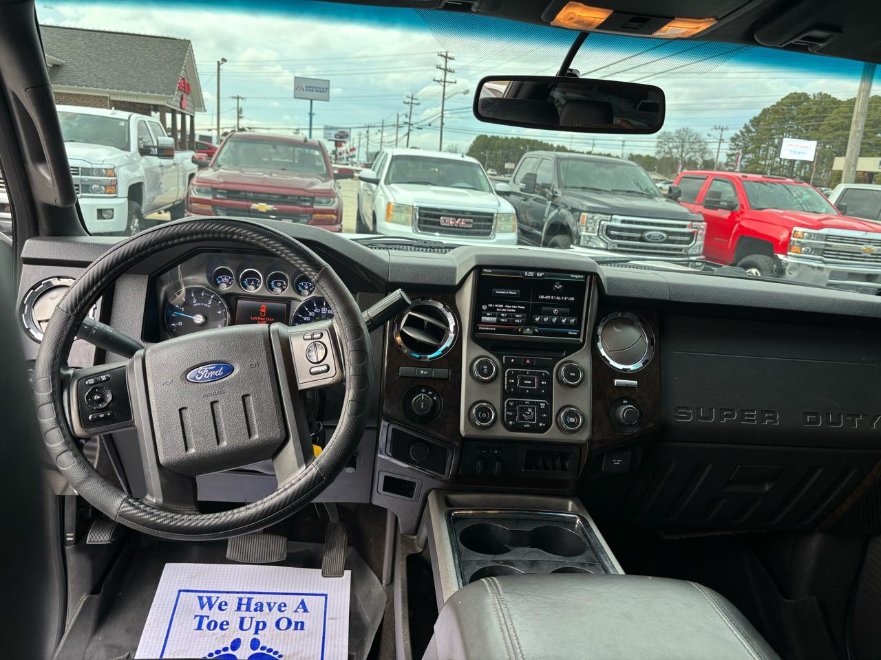 Ford Super Duty F-250 SRW 4WD Crew Cab 156" Platinum 2013