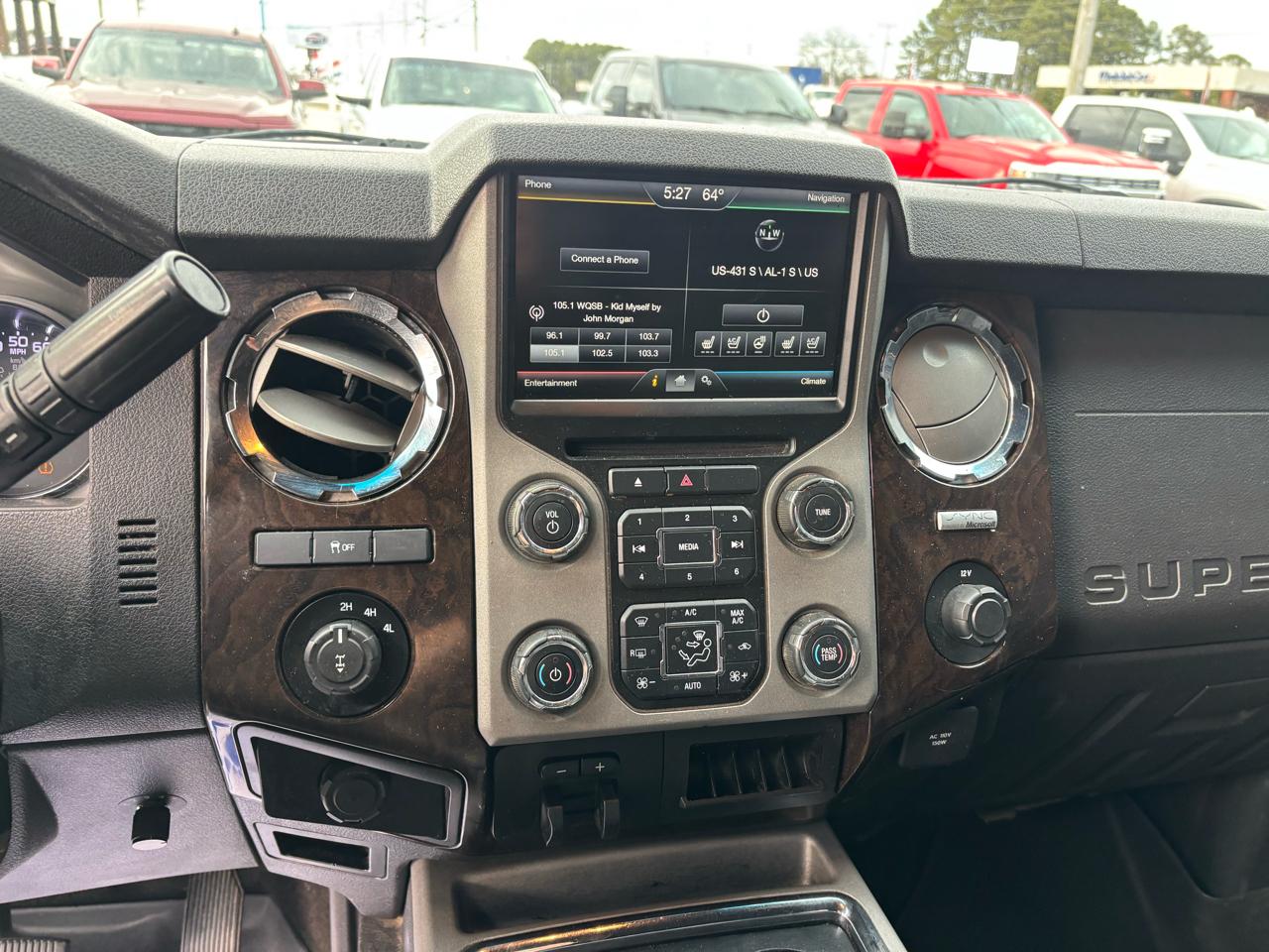 Ford Super Duty F-250 SRW 4WD Crew Cab 156" Platinum 2013