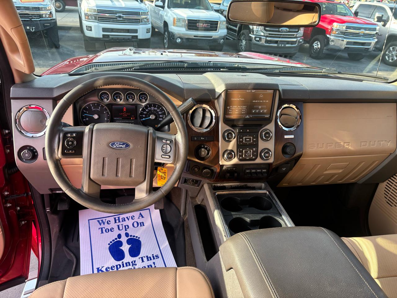 Ford Super Duty F-250 SRW 4WD Crew Cab 172" Lariat 2016