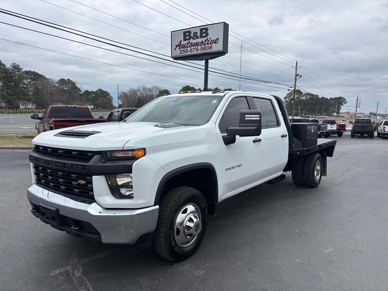 Chevrolet Silverado 3500HD CC 4WD Crew Cab 177" WB, 60" CA Work Truck 2021
