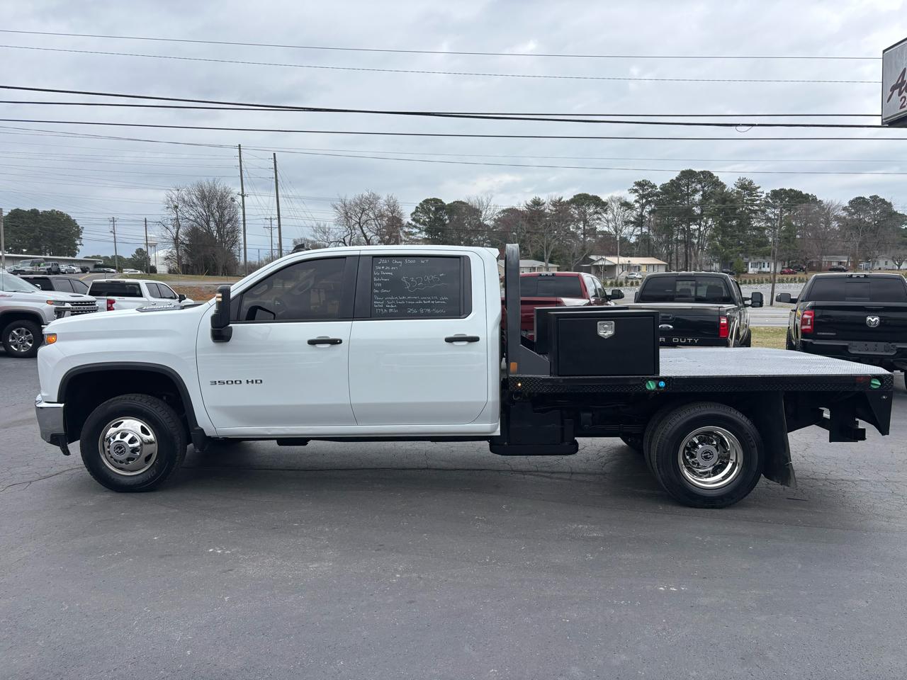 Chevrolet Silverado 3500HD CC 4WD Crew Cab 177" WB, 60" CA Work Truck 2021