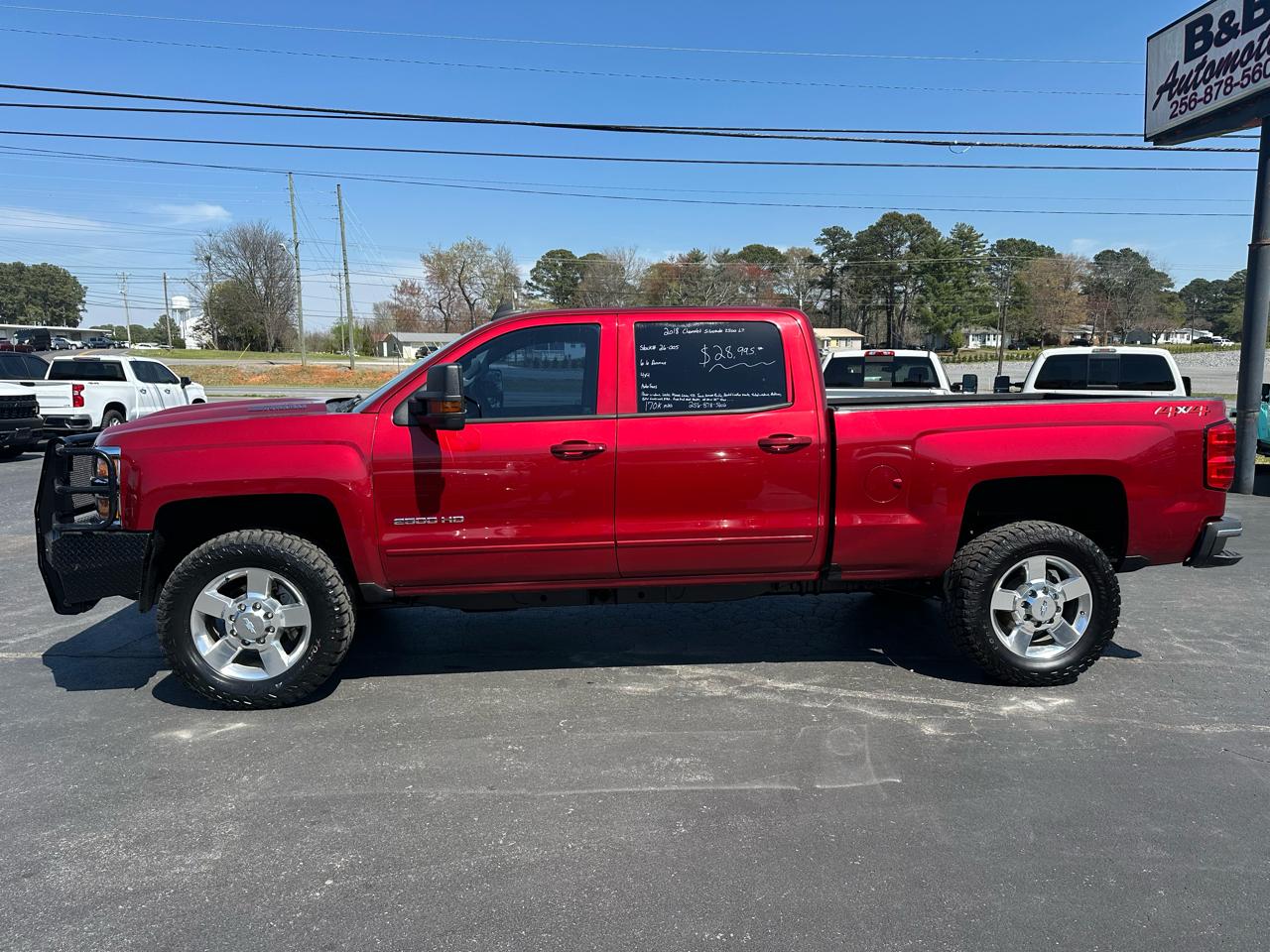 Chevrolet Silverado 2500HD 4WD Crew Cab 153.7" LT 2018