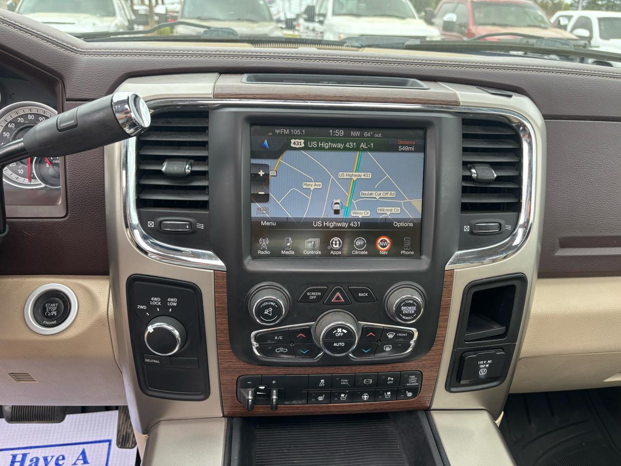 RAM 2500 4WD Mega Cab 160.5" Laramie 2013