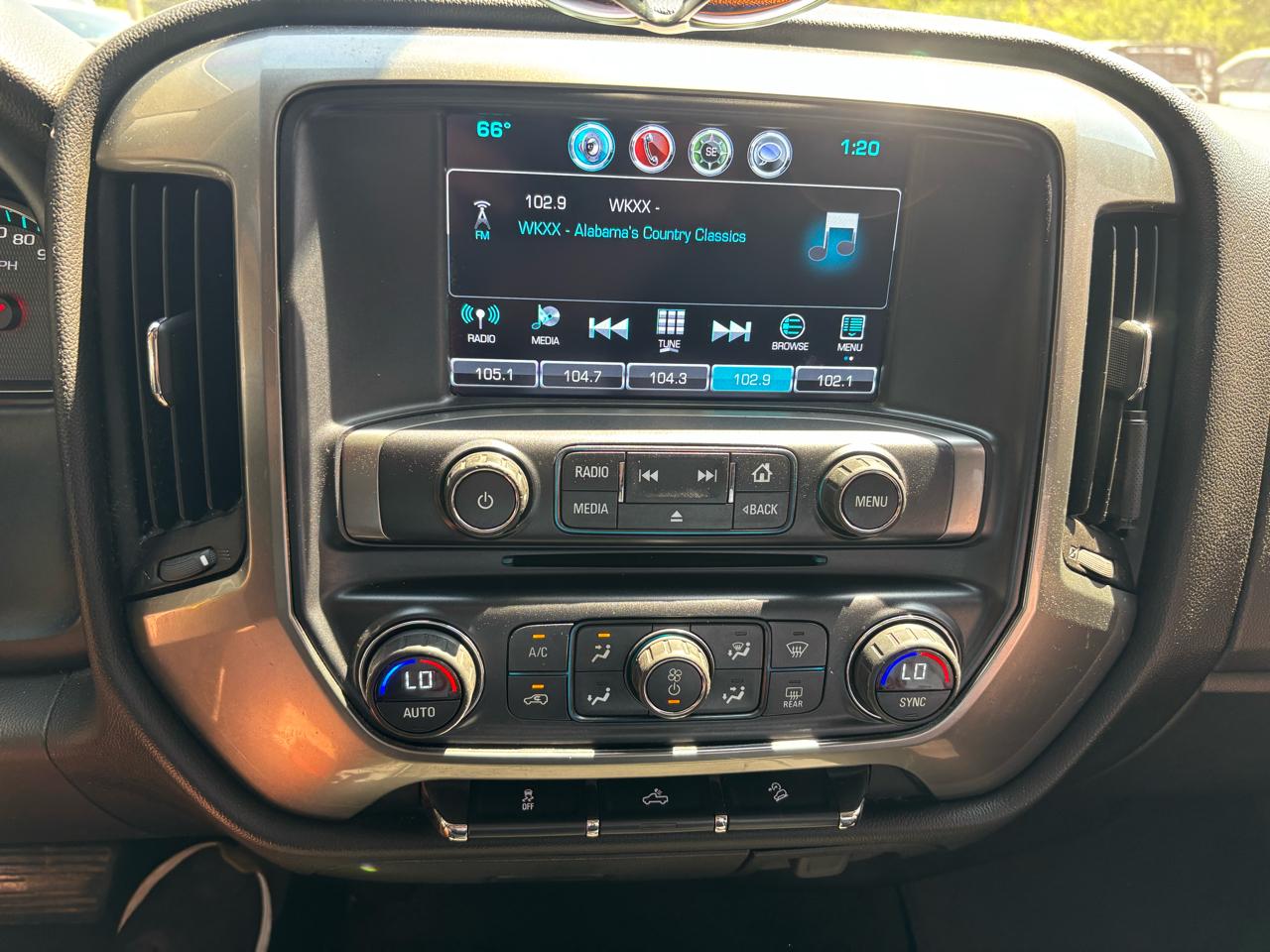 Chevrolet Silverado 1500 4WD Double Cab 143.5" LT w/2LT 2016