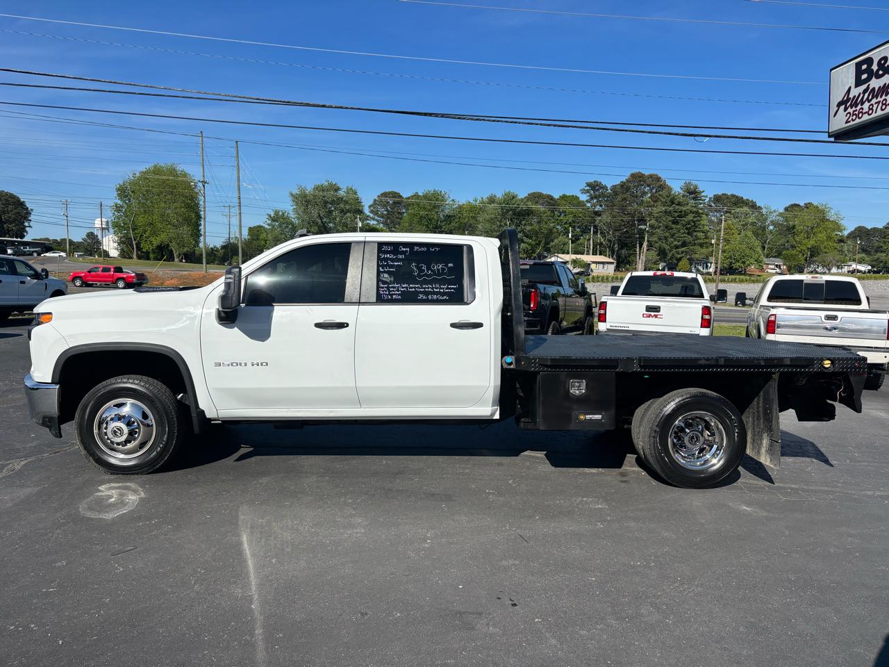 Chevrolet Silverado 3500HD CC 4WD Crew Cab 177" WB, 60" CA Work Truck 2021