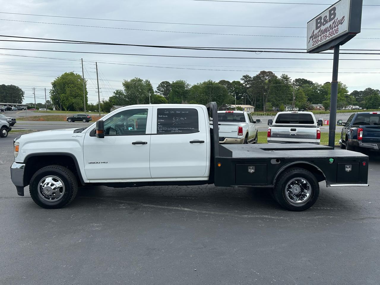 GMC Sierra 3500HD 4WD Crew Cab 171.5" WB, 59.06" CA 2016