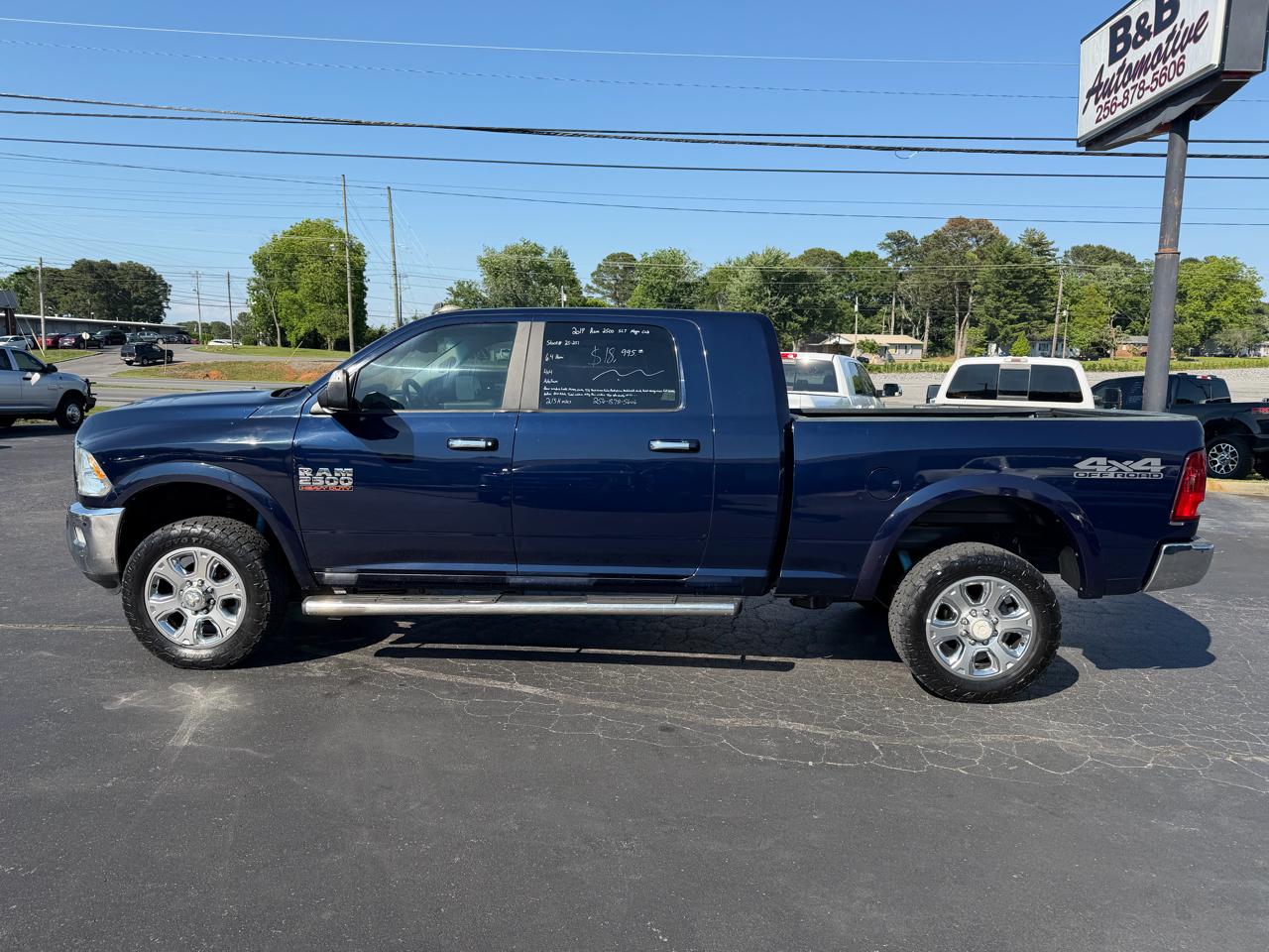 RAM 2500 Big Horn 4x4 Mega Cab 6'4" Box 2017