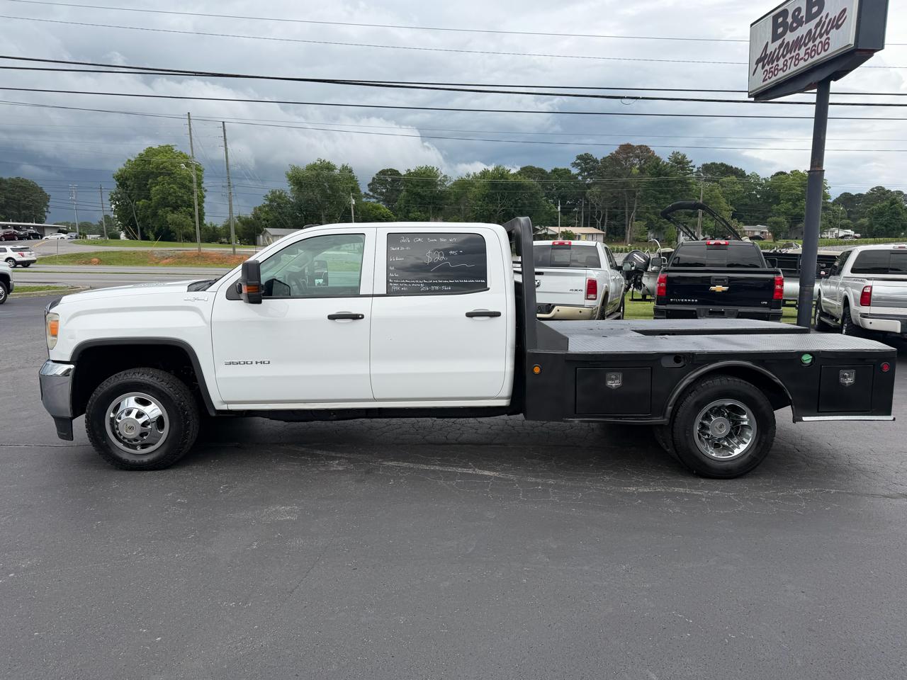 GMC Sierra 3500HD 4WD Crew Cab 171.5" WB, 59.06" CA 2016