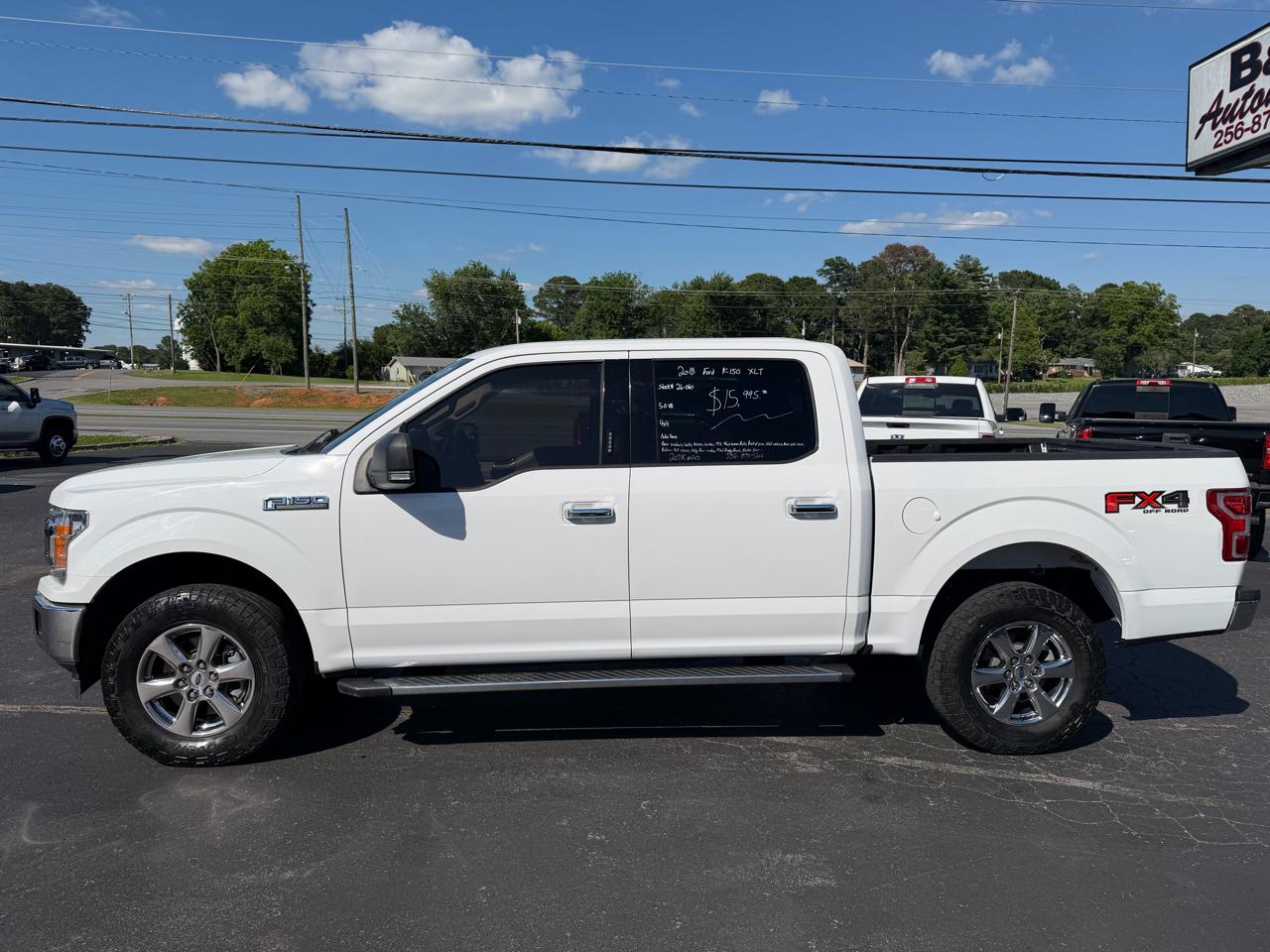 Ford F-150 XLT 4WD SuperCrew 5.5' Box 2018
