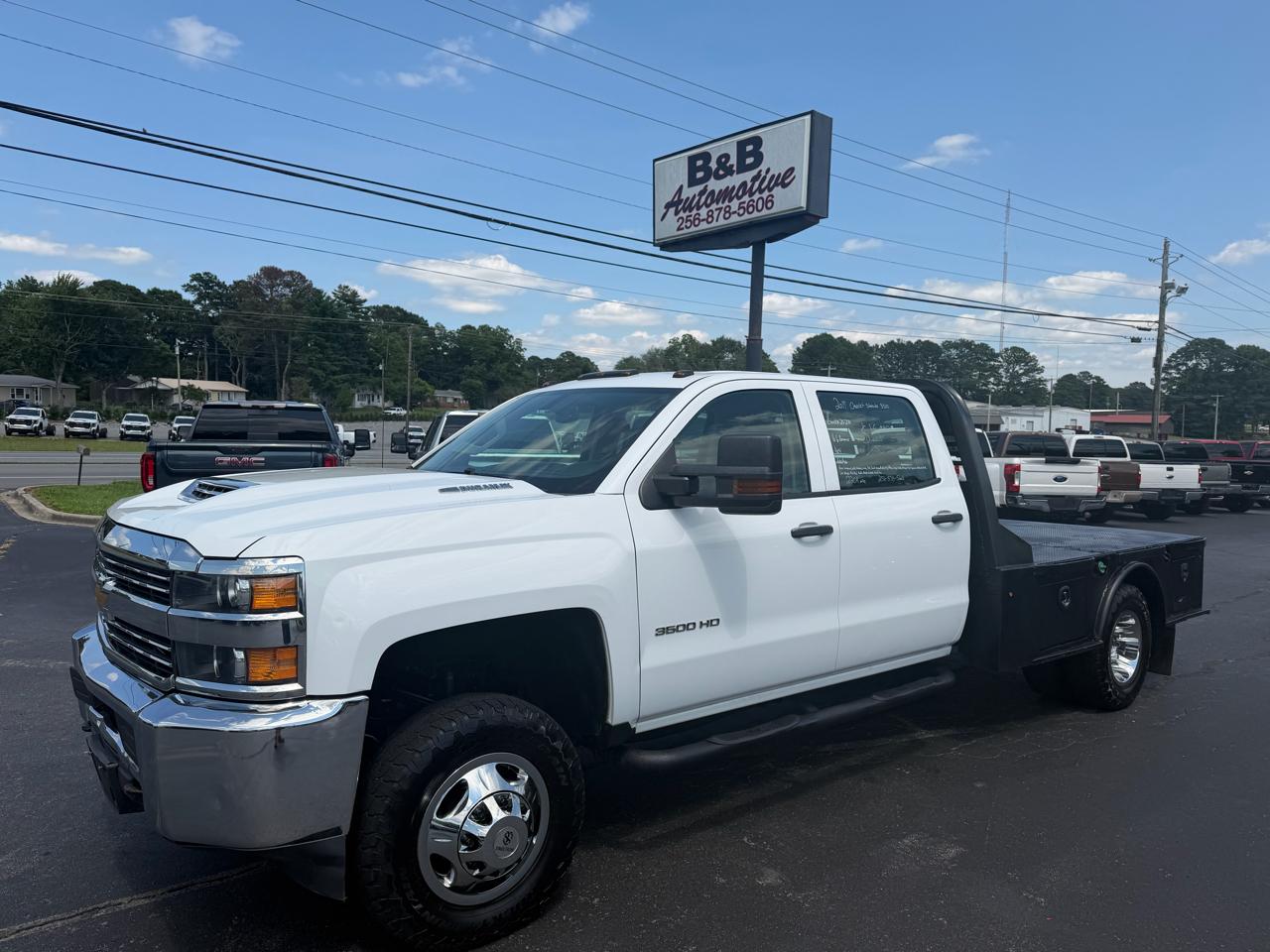 Chevrolet Silverado 3500HD 4WD Crew Cab 171.5" WB, 59.06" CA WT 2017
