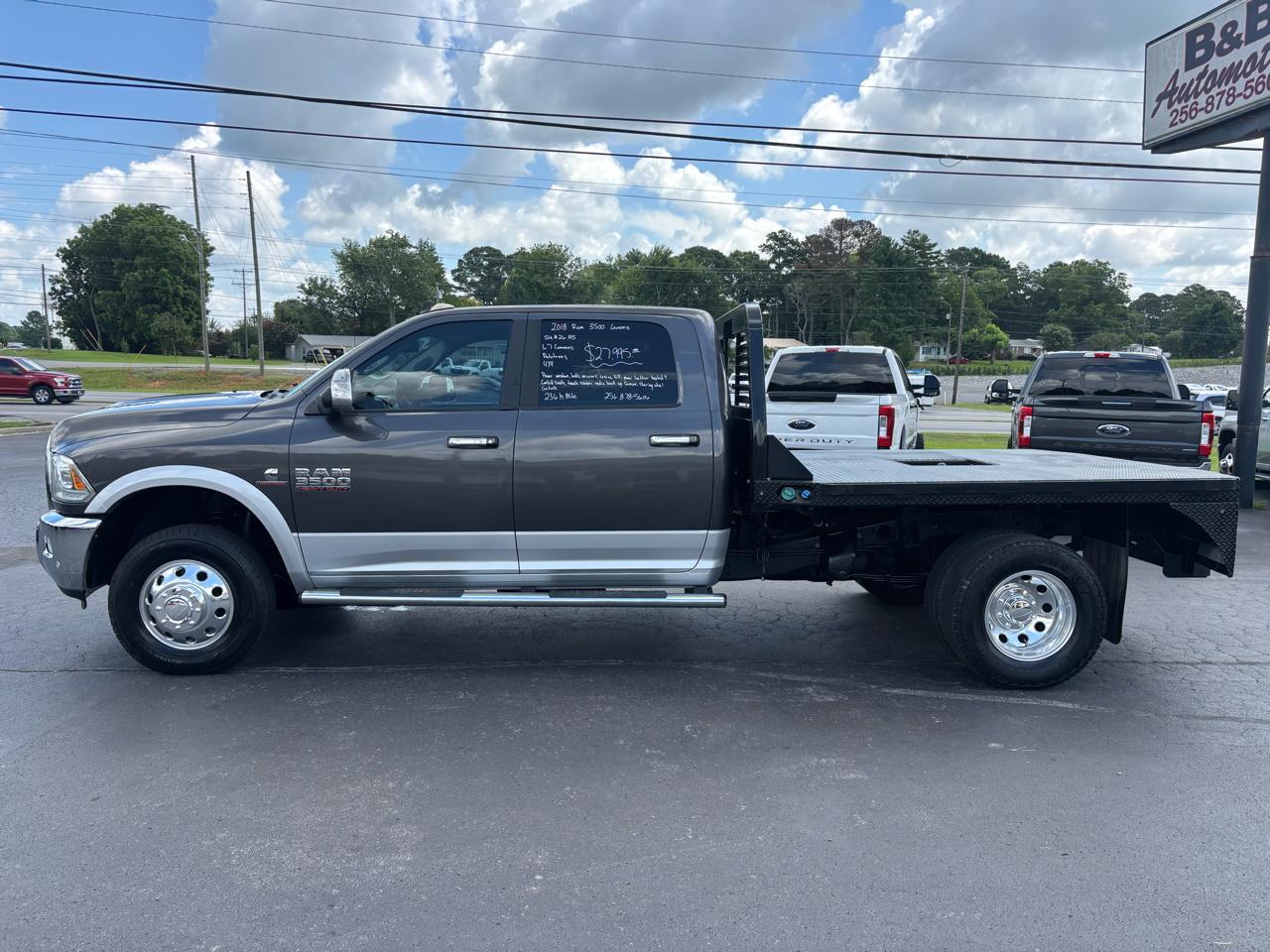 RAM 3500 Laramie 4x4 Crew Cab 8' Box 2018