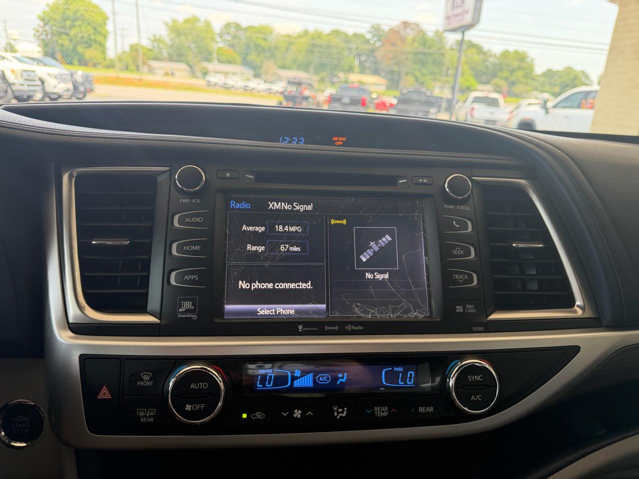 Toyota Highlander Limited Platinum V6 FWD (Natl) 2019