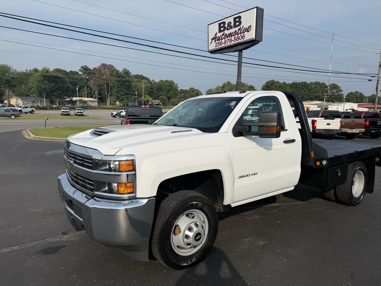 Chevrolet Silverado 3500HD 4WD Reg Cab 137.5" WB, 59.06" CA WT 2018