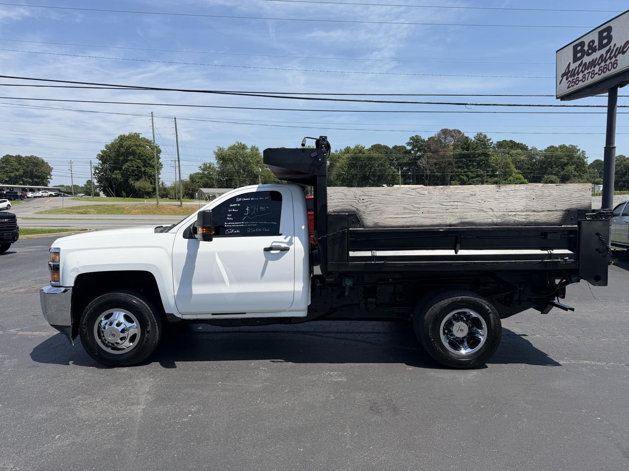 Chevrolet Silverado 3500HD Built After Aug 14 4WD Reg Cab 137.5" WB, 59.06" CA WT 2015
