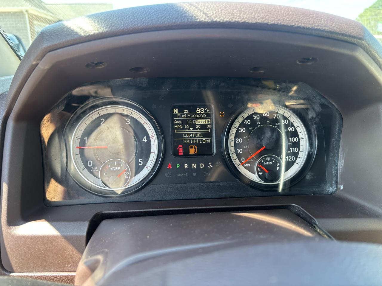 RAM 2500 4WD Mega Cab 160.5" Big Horn 2016