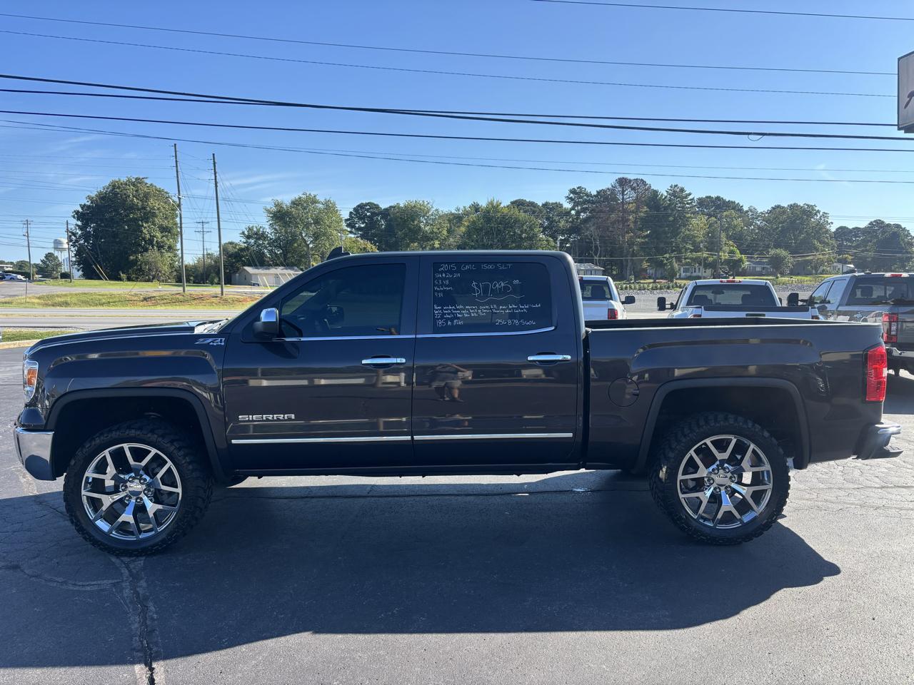 GMC Sierra 1500 4WD Crew Cab 143.5" SLT 2015