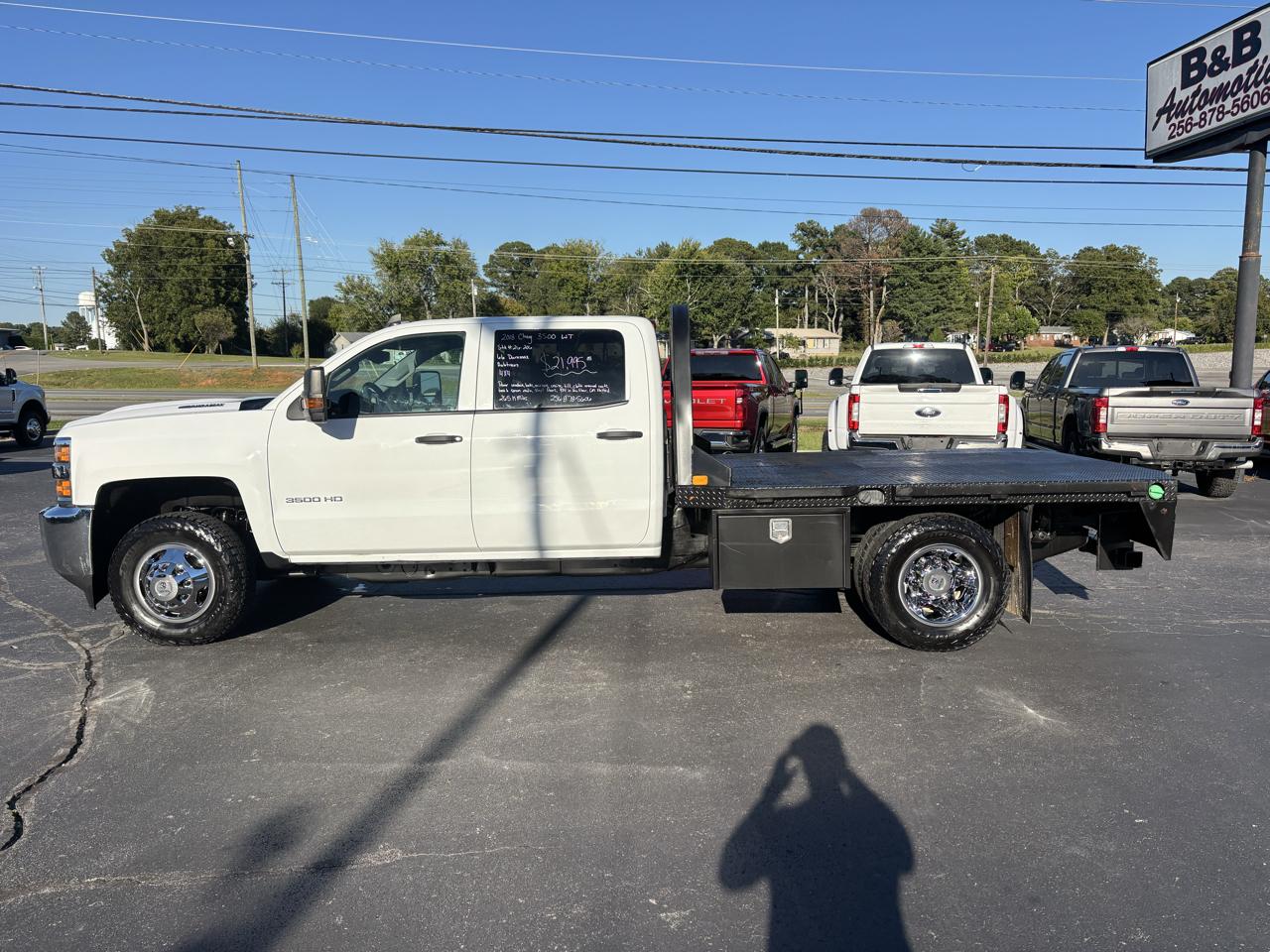 Chevrolet Silverado 3500HD 4WD Crew Cab 171.5" WB, 59.06" CA WT 2018