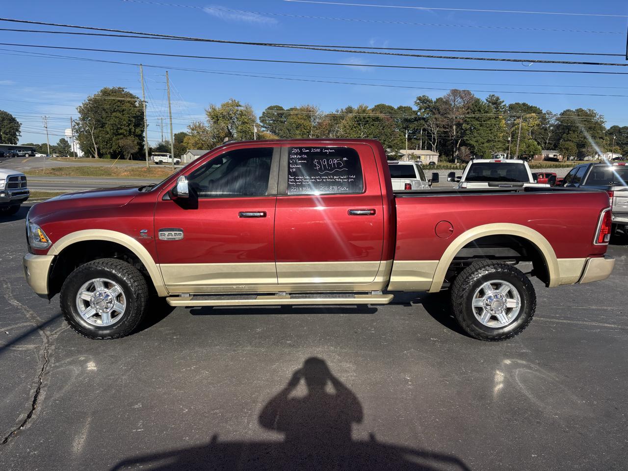 RAM 2500 4WD Crew Cab 149" Laramie Longhorn 2013