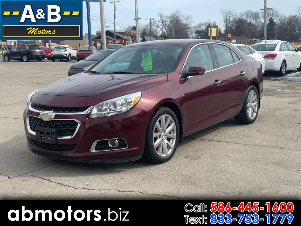 Chevrolet Malibu Limited 4dr Sdn LTZ 2016